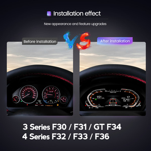 MEKEDE 12,3 "Linux Car LCD Dashboard <span class=keywords><strong>Display</strong></span> Panel para BMW F30 F31 F34 F32 F33 F36 Original Car Digital Cluster Instrument <span class=keywords><strong>Speed</strong></span> - Product Image 3