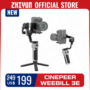 ZHIYUN-estabilizador <span class=keywords><strong>De</strong></span> Camara Oficial CINEPEER WEEBILL 3E <span class=keywords><strong>De</strong></span> <span class=keywords><strong>3</strong></span> <span class=keywords><strong>Ejes</strong></span>, Cardan, Control Bluetooth Camaras <span class=keywords><strong>Gimbal</strong></span> Para Camaras DSLR - Product Image 1