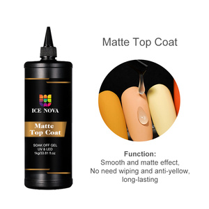 Capa Superior de Goma Mate 1kg, Paquete a Granel, Imprimación Express, Gel UV de Goma, Sin Limpieza, Sin Pegajosidad, Templado, Sin HEMA, Sin TPO - Product Image 1