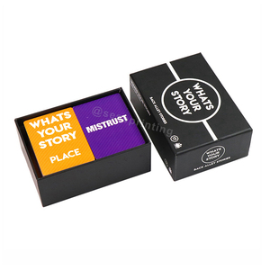 Thẻ Câu Hỏi Dành Cho Người Lớn Tùy Chỉnh Trò Chơi Thẻ Bài Gia Đình Tùy Chỉnh Nhà Sản Xuất Dịch Vụ In Ấn - Product Image 2