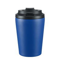 Gobelet à café isotherme à double paroi en acier inoxydable 304 de 12 oz avec logo personnalisé, 7e génération, pour la maison, le bureau, les voyages, avec échelle
