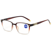 Nouvelles lunettes anti-lumière bleue en résine haute définition avec éléments décoratifs métalliques et têtes de pile métalliques, procédé de peinture par pulvérisation