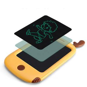 Pengembangan intelektual 4.4 inci alas LCD ajaib papan gambar menulis Tablet mainan pendidikan Digital untuk anak-anak dibuat dari plastik - Product Image 2