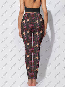 Nuovi Stili di <span class=keywords><strong>Leggings</strong></span> a Vita Alta con Controllo Pancia, Pantaloni da Yoga Senza Cuciture con Tasche, Abbigliamento Femminile Plus Size Personalizzato - Product Image 4