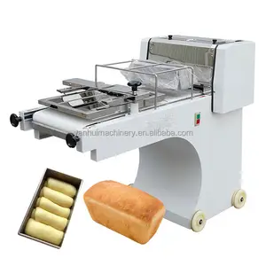 Electric Toast Bread Molder Machine Commercial Toaster Bread Making Stainless Steel Dough Shaping Machine