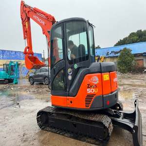 Vente flash Excavatrice d'occasion pas chère Hitachi ZX50U 5 tonnes Moteur d'origine Excavatrice d'occasion Mini excavatrice d'occasion avec EPA - Product Image 3