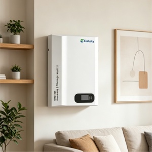 Batterie lithium murale 10 kWh, 8000 cycles, BMS intelligent pour stockage solaire - Product Image 5