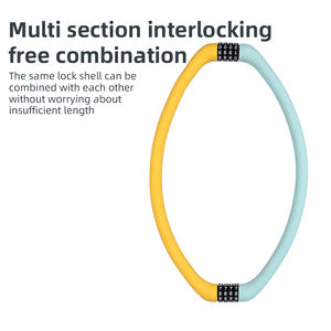 AnAnti-ladrón contraseña bicicleta bloqueo bicicleta seguridad acero bloqueo portátil MTB bicicleta Cable cerraduras - Product Image 4