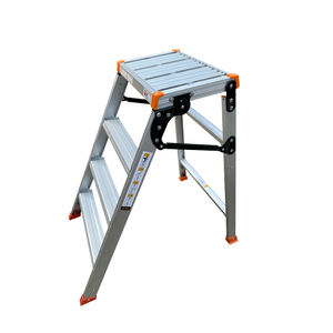 Escalera <span class=keywords><strong>de</strong></span> hierro plegable <span class=keywords><strong>de</strong></span> <span class=keywords><strong>aluminio</strong></span> grueso <span class=keywords><strong>de</strong></span> 2 escalones moderna escalera interior antideslizante <span class=keywords><strong>para</strong></span> baño cocina apartamento taller almacén - Product Image 3