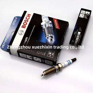 หัวเทียนแท้ Bosch 6751-4 VR7SPP30U 0242135560 อิริเดียม สำหรับ Kia Suzuki <span class=keywords><strong>FX</strong></span> เครื่องยนต์ดีเซล BKR6EGP Qichen 22401ED816CI34 ใหม่ - Product Image 2