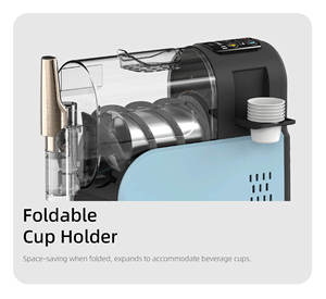 เครื่องทำไอศกรีมผลไม้และเครื่องดื่มแช่แข็งอัตโนมัติ สแตนเลส สำหรับใช้ในครัวเรือน - Product Image 6