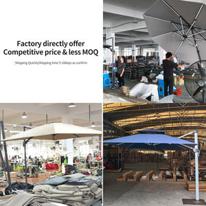 Paraguas plegable de alta calidad de 2,5/3/3*4M para jardín, Patio, piscina, Hotel, restaurante, precio bajo asegurado - Product Image 5