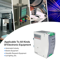 Alimentation à découpage AC-DC sur rail DIN ZJIVNV 100W, entrée 90-264VAC, double sortie DC 5V/12V/24V 3A/10A, efficacité 85%, pour IoT industriel