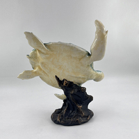 Figurines de tortues marines en résine pour la décoration de bureau, vente en gros