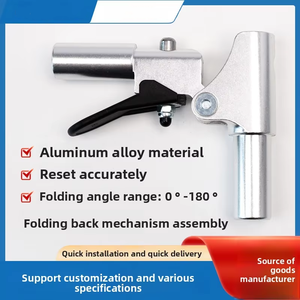 <span class=keywords><strong>Fauteuil</strong></span> <span class=keywords><strong>roulant</strong></span> pliant en alliage d'aluminium à dossier haut inclinable avec grande charnière de porte, charnière à pliage, garantie à vie, Classe III - Product Image 5