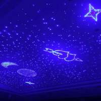 Panneau mural de plafond de diffuseur acoustique de ciel étoilé pour la conception de modèle 3D de film d'insonorisation de tuile de preuve d'absorption acoustique d'hôtel