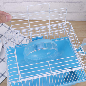 Juego Completo de Accesorios para Jaula de Hámster (Botella de Agua, Rueda), Fácil Instalación, Diseño Ventilado, Seguro para Mascotas Pequeñas, Aleación de Aluminio - Product Image 6