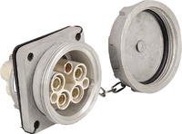 Saipwell IP67 4P 5P 500500vac CEE/IEC uluslararası standart büyük Amp paneli monte soket