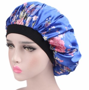 Women Chemo Cap <b>Hair</b> <b>Bonnet</b> Hat Silk Head Cover With Wide Elastic Band Sleep Cap Satin <b>Bonnets</b> - Product Image 2