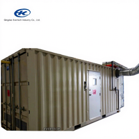 Cabine de sablage pour conteneurs maritimes 20FT/40FT