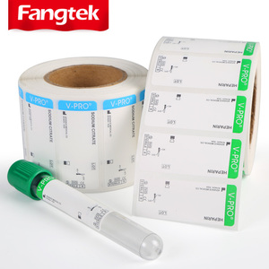 Özelleştirilmiş 1-9ml tek kullanımlık tıbbi vakumlu kan toplama tüpü etiketleri çıkartmalar cerrahi toplama veya test kan - Product Image 3
