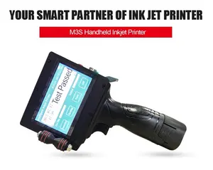 Impresora de inyección de tinta portátil de alta definición, manual en línea, China, con cartucho de tinta importado original de secado rápido