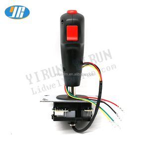 عصا التحكم في الطيران 8 طرق مع اهتزاز 5Pin عصا التحكم تحلق أعلى أزرار النار عملة تعمل لعبة الورق آلة تسلية - Product Image 3