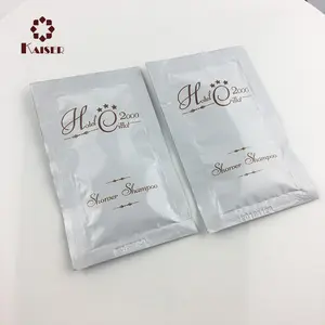 10ml plastic packaging material sachet packs for shampoo sample