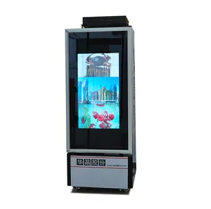 Piezas de congelador Venta caliente LCD transparente refrigerador puerta de vidrio