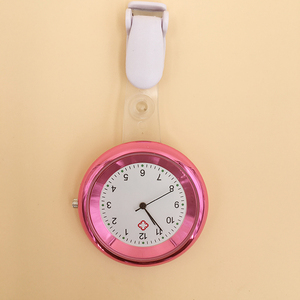 패션 간호사 시계 8 색 라운드 다이얼 석영 의사 의료 포켓 Fob 시계 - Product Image 4