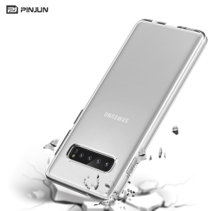 flexible transparente <span class=keywords><strong>a</strong></span> prueba de golpes <span class=keywords><strong>a</strong></span> prueba suave protectora de la caja del gel del tpu caso para samsung s10 caso claro - Product Image 5