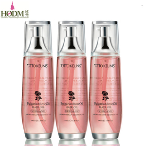Siero per capelli alla rosa biologico bulgaro per capelli secchi 100ml olio per capelli all'olio di argan marocchino naturale al 100% - Product Image 2