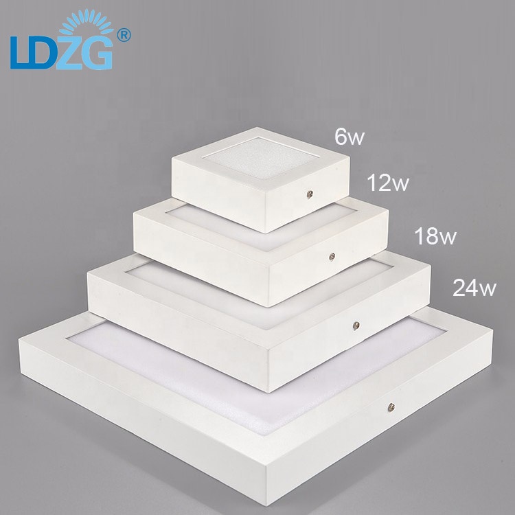 2016 Лидер продаж 12 Вт L170 * W170 * H35mm поверхностного монтажа квадратный светодиодный панель свет для офиса/украшения дома