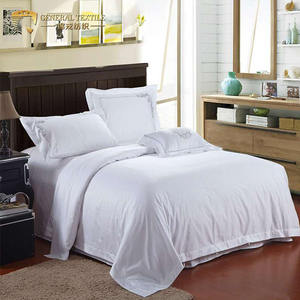 Échantillon gratuit 100% <span class=keywords><strong>Coton</strong></span> Prix De Gros Hôtel <span class=keywords><strong>Percale</strong></span> Draps de Lit - Product Image 1
