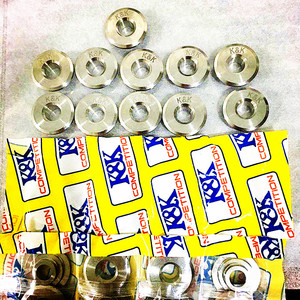 עבור toyota supra 2jz & <span class=keywords><strong>mr2</strong></span> 3sgte פליטה מירוץ שסתום 30x5.97x99.10 מ "מ/ss/blk חנקטים 1 מ" מ + 12 שסתומי פליטה 12 שסתומי פלט 12