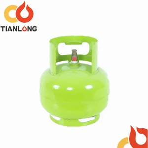 Lpg Gas Cylinder 3KG Hydraulic Gas Container/ Spherical Tank / Camping Lpg Cylinder With Burner/ Cooker/ Stove