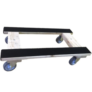 Wooden 30"x18" Furniture Moving Piano Dollies H Style with 4" Caster - Product Image 4