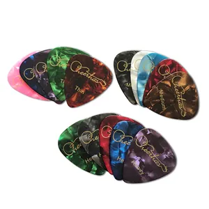 Cheerhas, producto en oferta, alta calidad, personalizado, púas para guitarra con impresión de seda Derlin/Plectrum