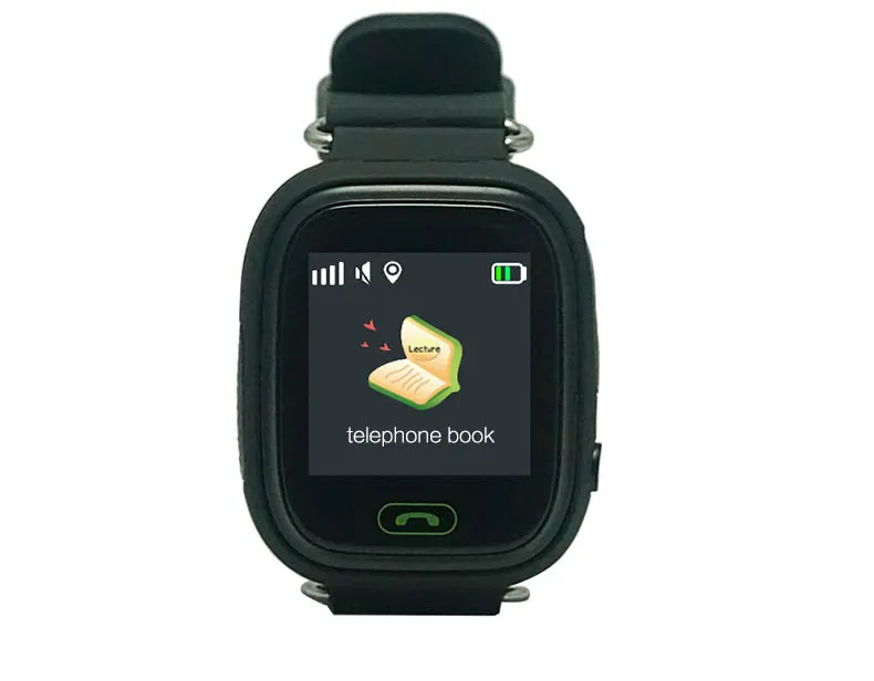 Ältere GPS-Tracker-Uhr für alte Menschen mit Herbsterinnerung SOS-Telefonanruf