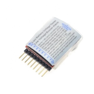 뜨거운 판매 저전압 부저 경보 1-8 S Lipo/Li-ion/Fe 배터리 전압 2IN1 테스터