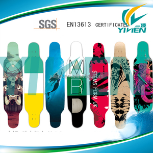 42 ''Arce Longboard skate <span class=keywords><strong>Tabla</strong></span> de skate en blanco al por mayor acepta patrón personalizada - Product Image 5