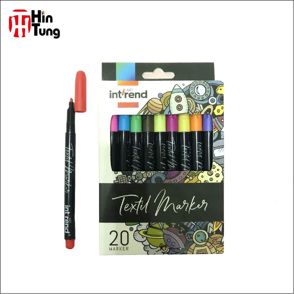 20 цветов Премиум тонкими концами) ткани маркер для белой доски набор