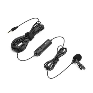 Hoàn Toàn Tương Thích Có Dây Mini Hidden Microphone Điện Thoại Di Động Microphone Với 6M Microphone Cáp