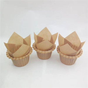 <span class=keywords><strong>En</strong></span> gros Conception De <span class=keywords><strong>Journal</strong></span> Recyclé Cuisson Tulipe Tasse - Product Image 2