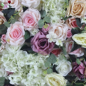 SPR hohe <span class=keywords><strong>3D</strong></span>-Blumenwandpaneel Anlass Hintergrund dekoration künstliche <span class=keywords><strong>Blumen</strong></span> Großhandel versand kostenfrei - Product Image 6