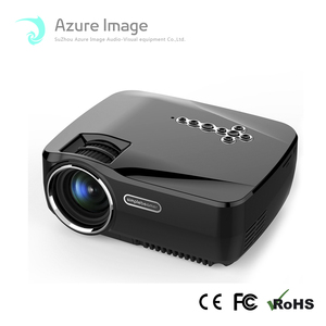 LED Projecteur Android 4.4 Tv box tv Full HD <span class=keywords><strong>DLAN</strong></span> WIFI BT 4.0 Soutien Miracast Airplay EZCast Multilingue Beamer GP70UP - Product Image 2
