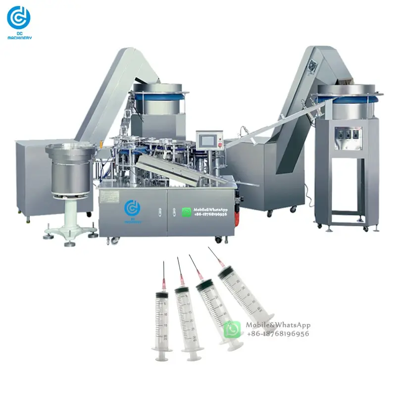 Automatic Disposable Syringes Assembling Machine