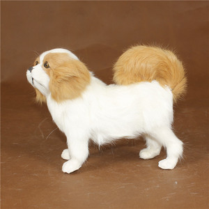 IL <span class=keywords><strong>Cane</strong></span> di Medie dimensioni di Pelliccia di <span class=keywords><strong>Cane</strong></span> pechinese di simulazione di Modelli animali di Arti e mestieri di Casa e la Fot - Product Image 3