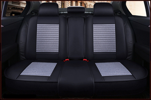 Coussins avant et arrière de luxe populaires de <span class=keywords><strong>voiture</strong></span> du cuir/PVC et housses de siège de <span class=keywords><strong>voiture</strong></span> - Product Image 5