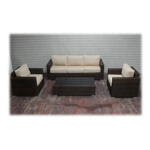 Durevole Artificiale Mobili Da Giardino In Rattan Mobili da Giardino Set zona di Plastica all'aperto per il tempo libero mobili In Rattan